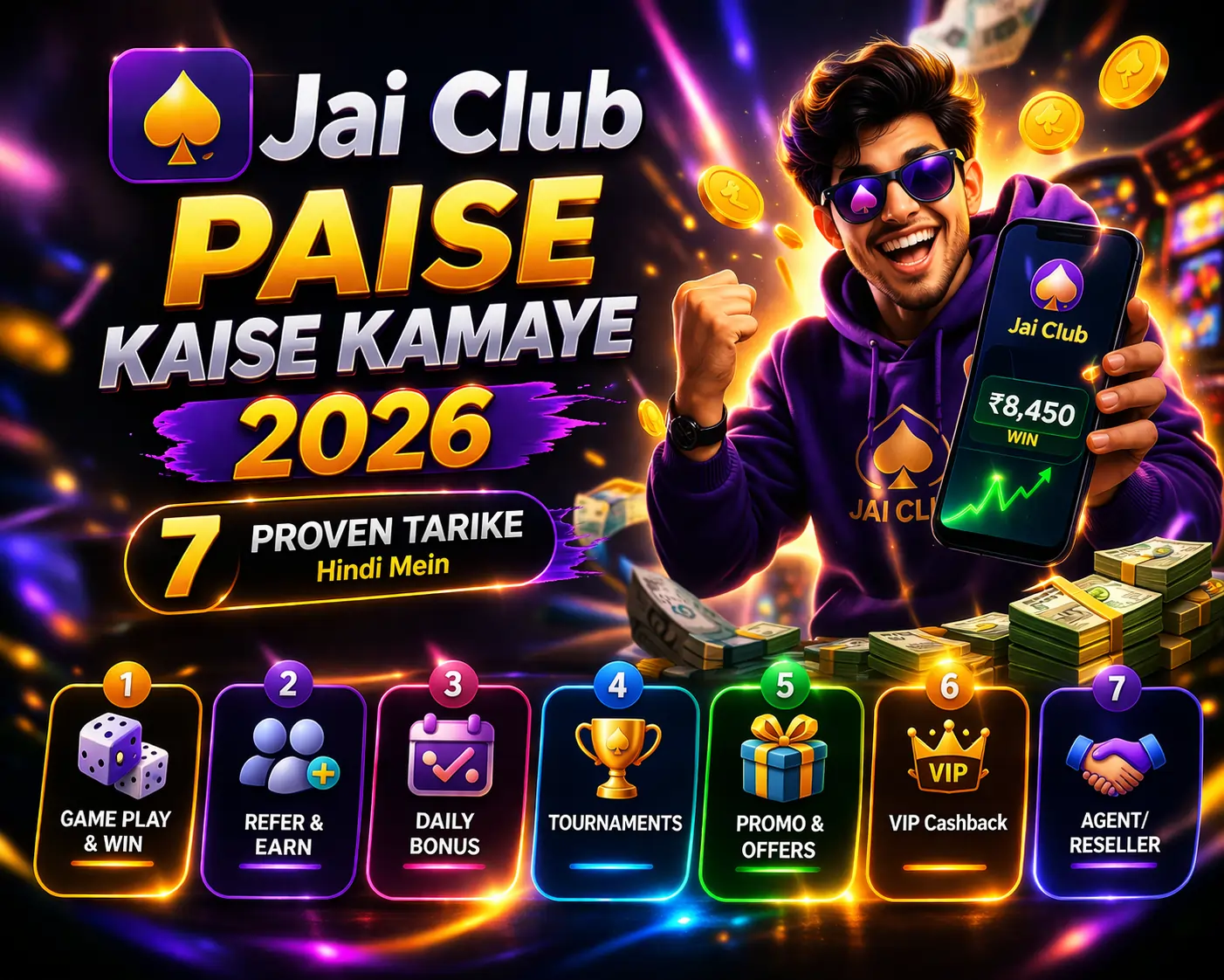Jai Club Paise Kaise Kamaye 2026 – 7 Proven Tarike